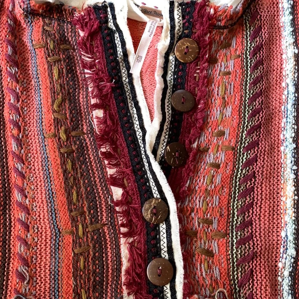 COPY - NWT! FP Free People Meadow Lakes Sweater Sz XS - Picture 5 of 7